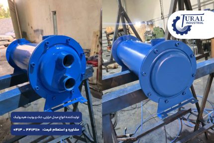 مبدل حرارتی لوله و پوسته 150 لیتری